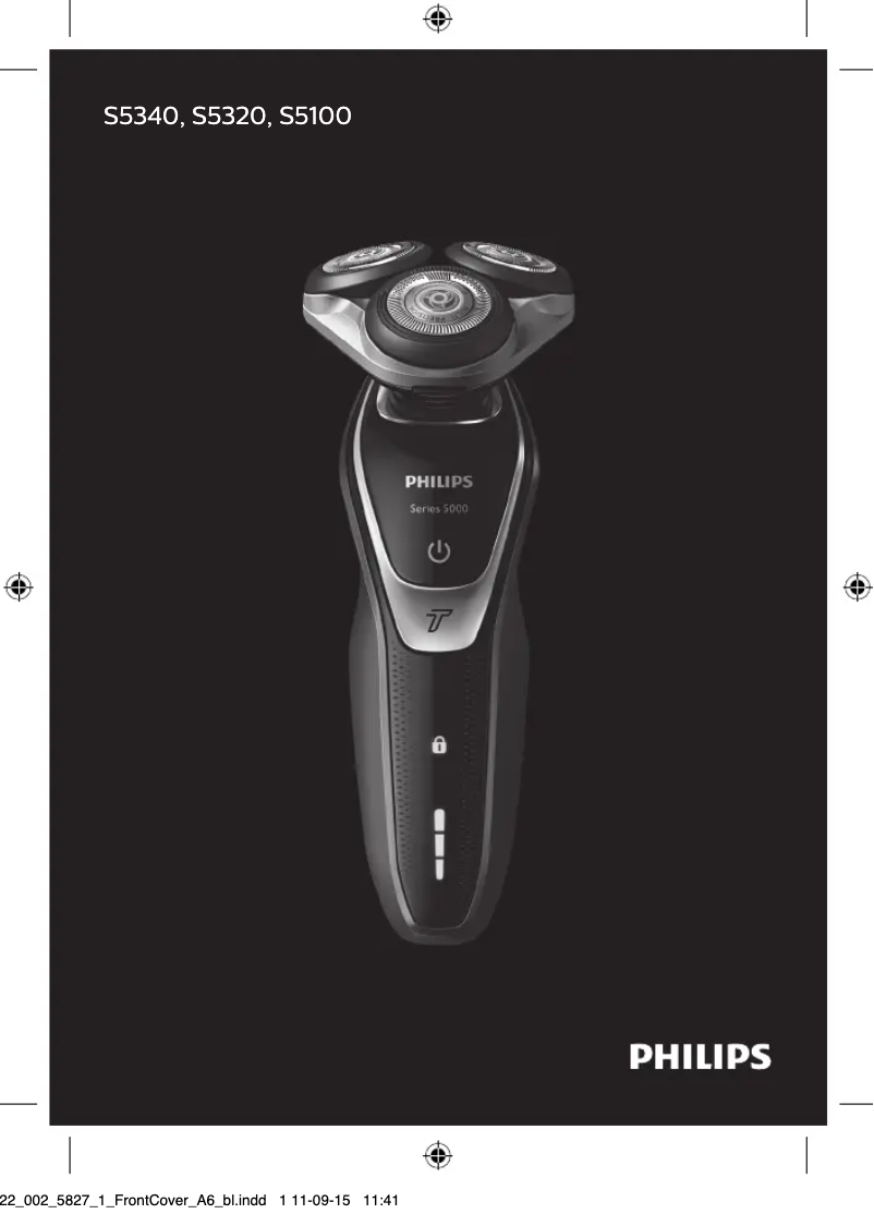 Página 1 del manual Manual de usuario Philips SHAVER Series 5000 S5320