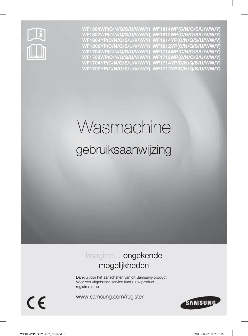 Página 1 del manual Manual de usuario Samsung WF1804YPC2