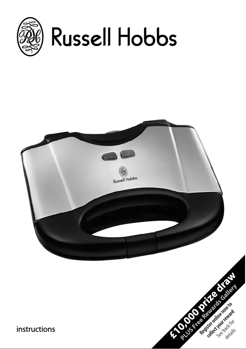 Page 1 de la notice Manuel utilisateur Russell Hobbs 17936