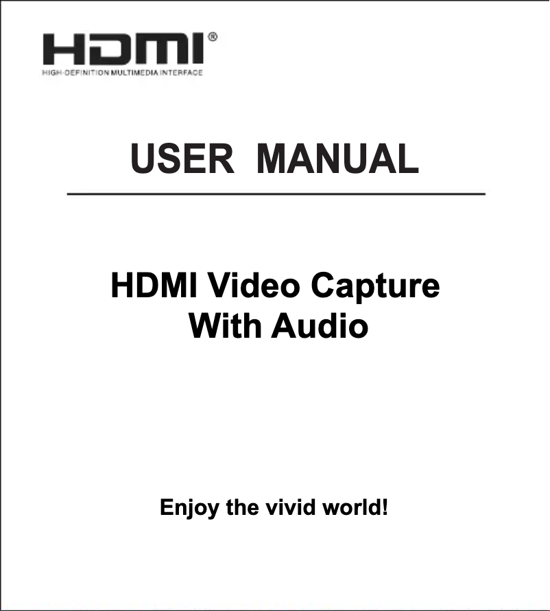 Page 1 de la notice Manuel utilisateur ANDYCINE U2H42