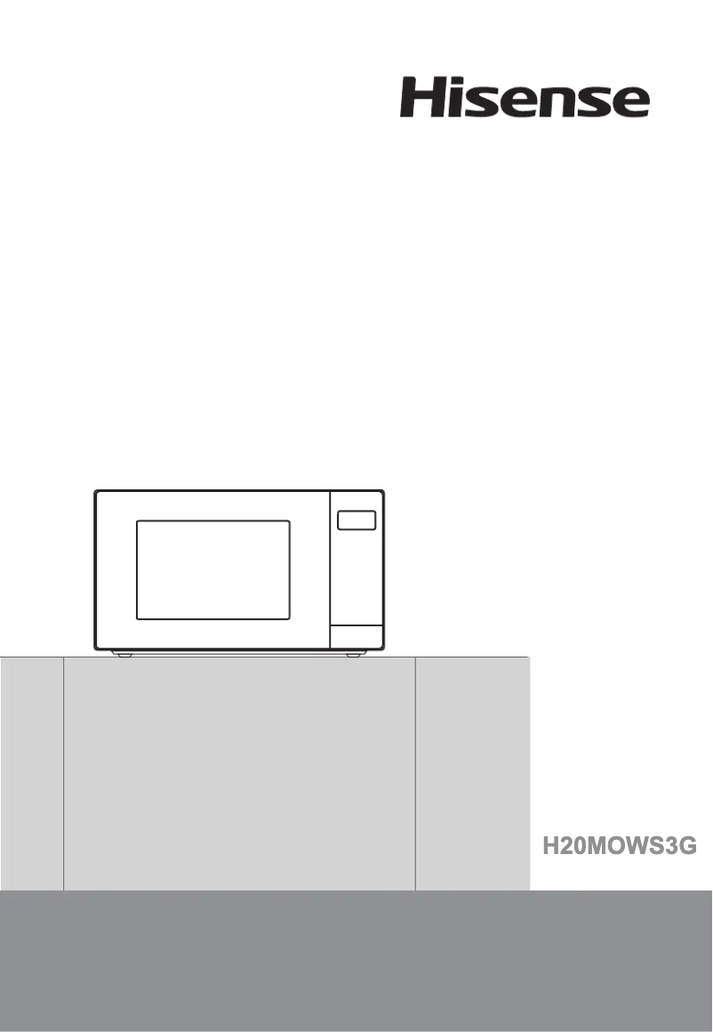 Página 1 del manual Manual de usuario Hisense H20MOWS3G