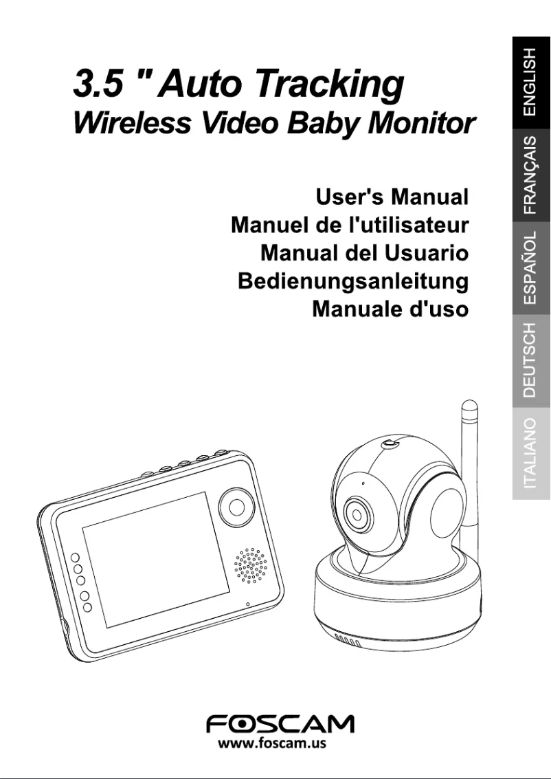 Page 1 de la notice Manuel utilisateur Foscam FBM3502