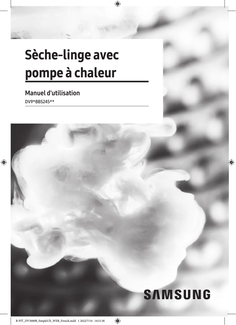 Página 1 del manual Manual de usuario Samsung DV9EBB5245AW