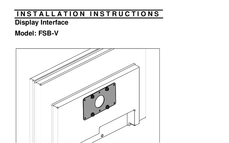 Page 1 de la notice Manuel utilisateur Chief FSBVB
