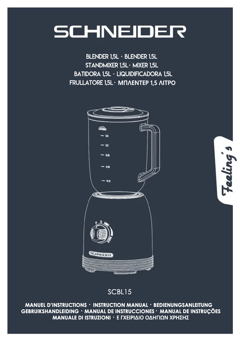 Página 1 del manual Manual de usuario Schneider SCBL15ACA