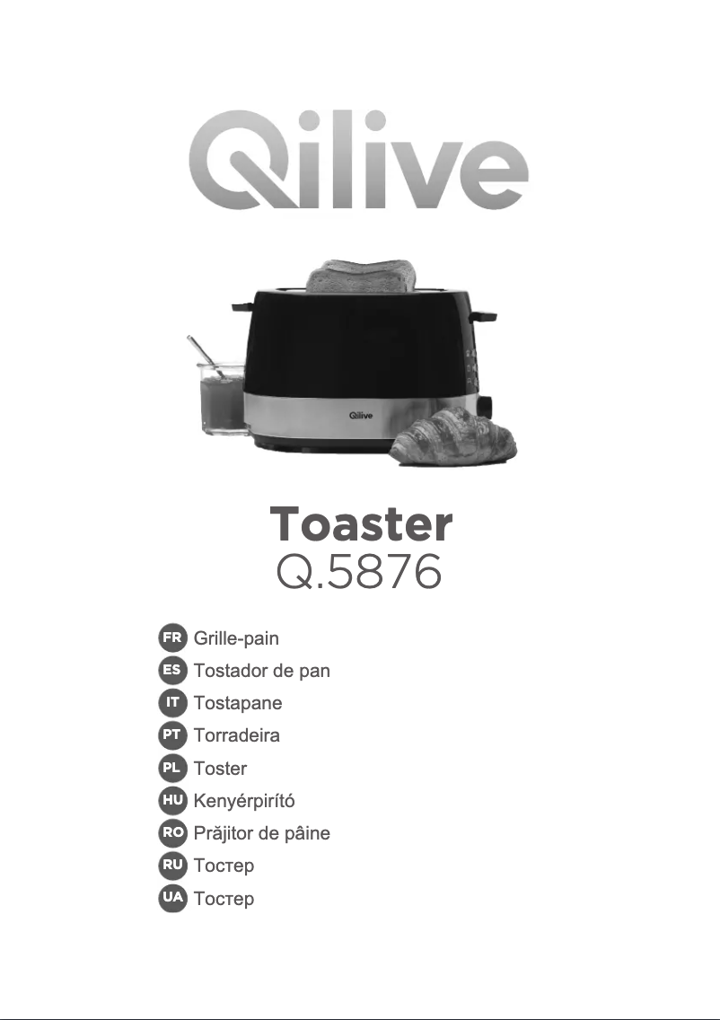 Page 1 of the manual User Manual Qilive Q.5876