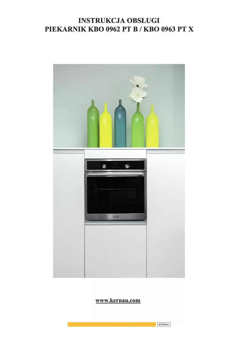 Página 1 del manual Manual de usuario Kernau KBO0962PTB