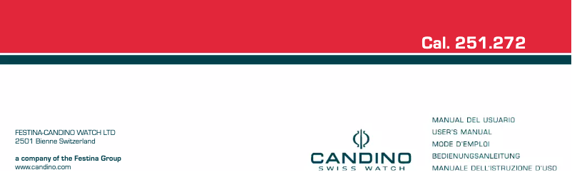 Page 1 de la notice Manuel utilisateur Candino C4385