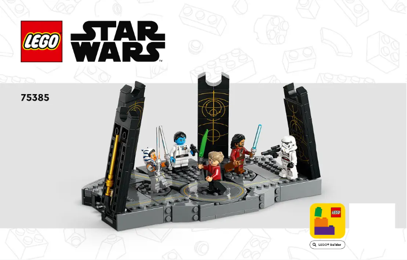 Page 1 de la notice Manuel utilisateur Lego Star Wars 75385