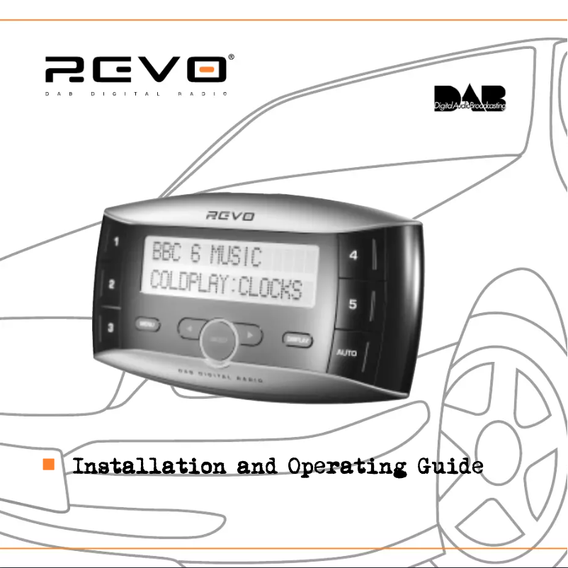 Page 1 de la notice Manuel utilisateur REVO DAB Digital Radio