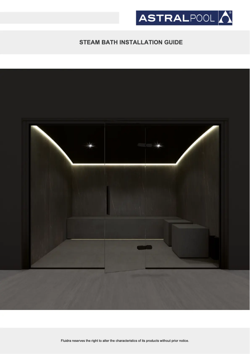 Página 1 del manual Manual de usuario AstralPool Cala