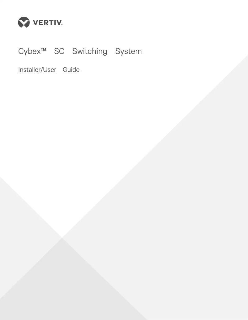 Page 1 de la notice Manuel utilisateur Emerson Cybex SC840DP