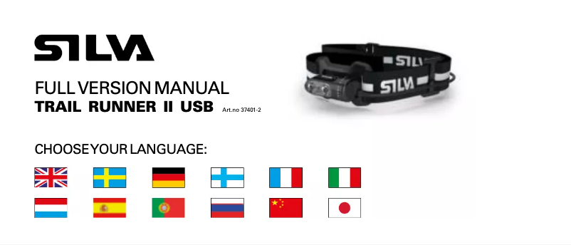 Page 1 de la notice Manuel utilisateur Silva Trail Runner ll USB