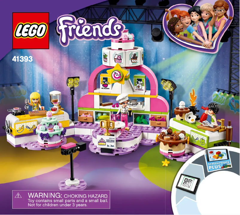 Page 1 de la notice Manuel utilisateur Lego Friends 41393