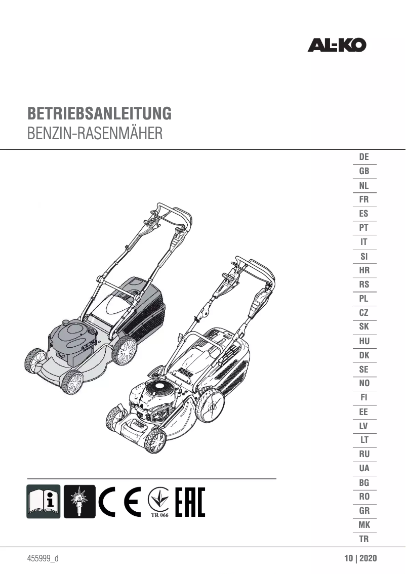 Page 1 de la notice Manuel utilisateur Solo 5352 VS ALU