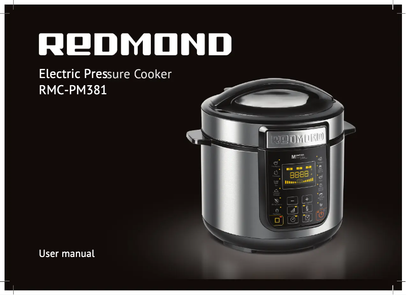 Page 1 of the manual User Manual Redmond RMC-PM381