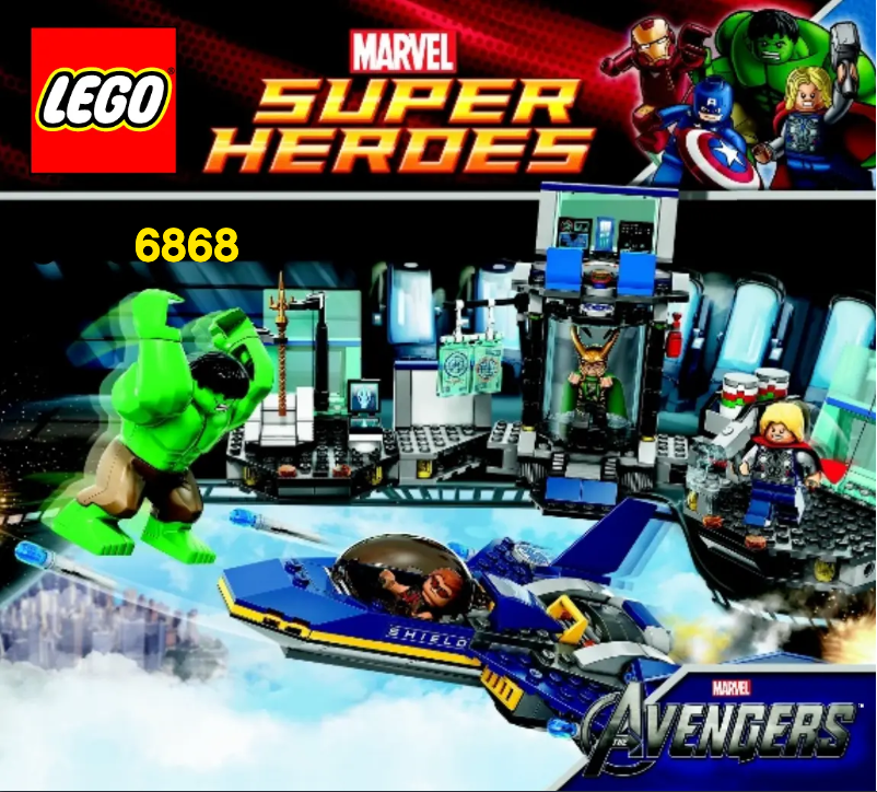 Página 1 del manual Manual de usuario Lego Super Heroes 6868