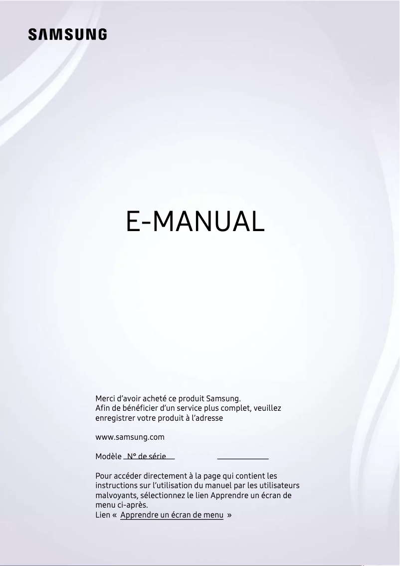 Página 1 del manual Manual de usuario Samsung QE65LS03BSU