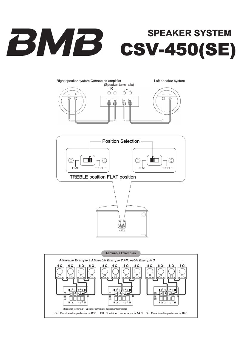 Page 1 de la notice Manuel utilisateur BMB CSV-450
