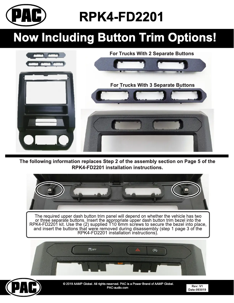 Page 1 de la notice Manuel utilisateur PAC RPK4-FD2201