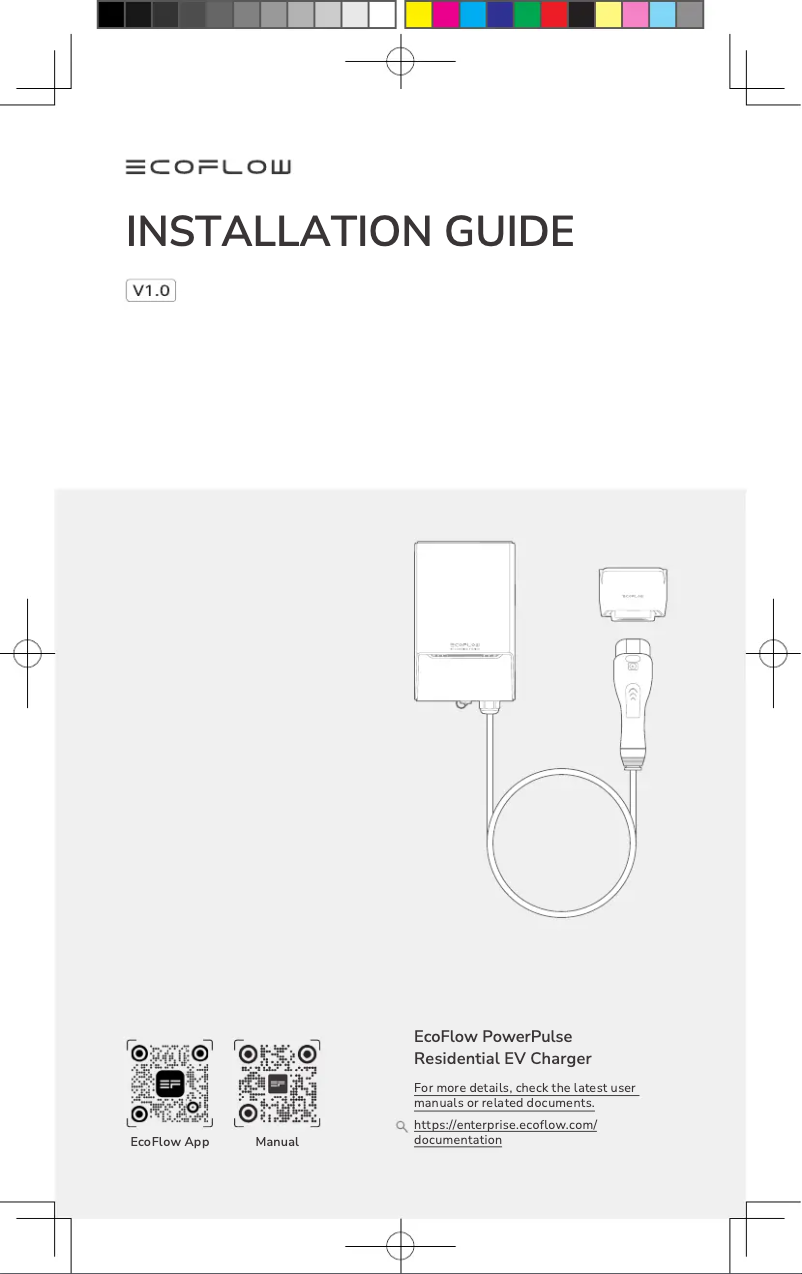 Page 1 de la notice Manuel utilisateur EcoFlow PowerPulse