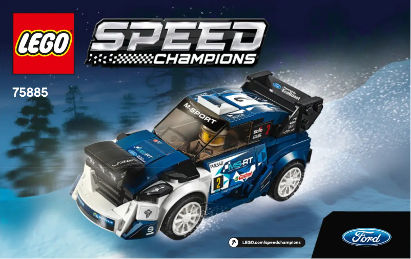 Página 1 del manual Manual de usuario Lego Speed Champions 75885