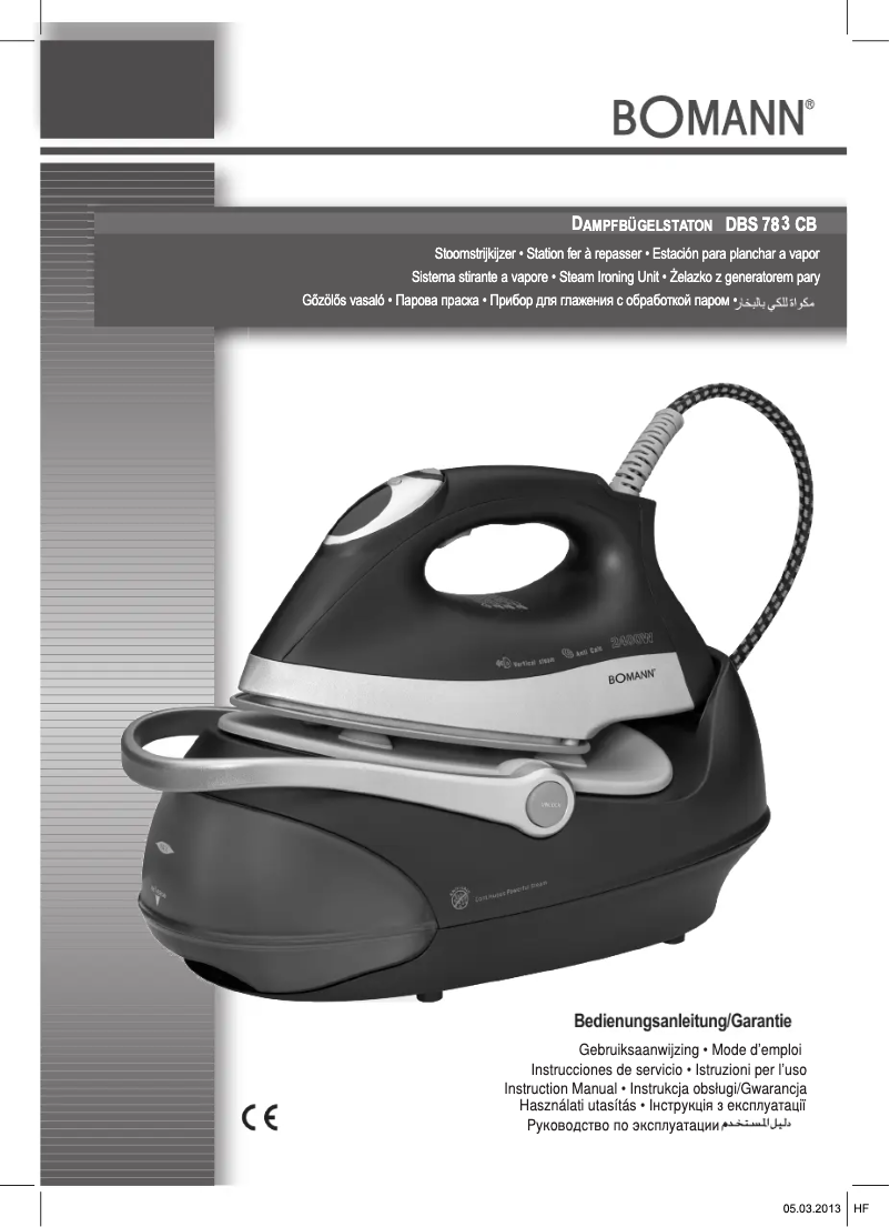 Página 1 del manual Manual de usuario Bomann DBS 783 CB