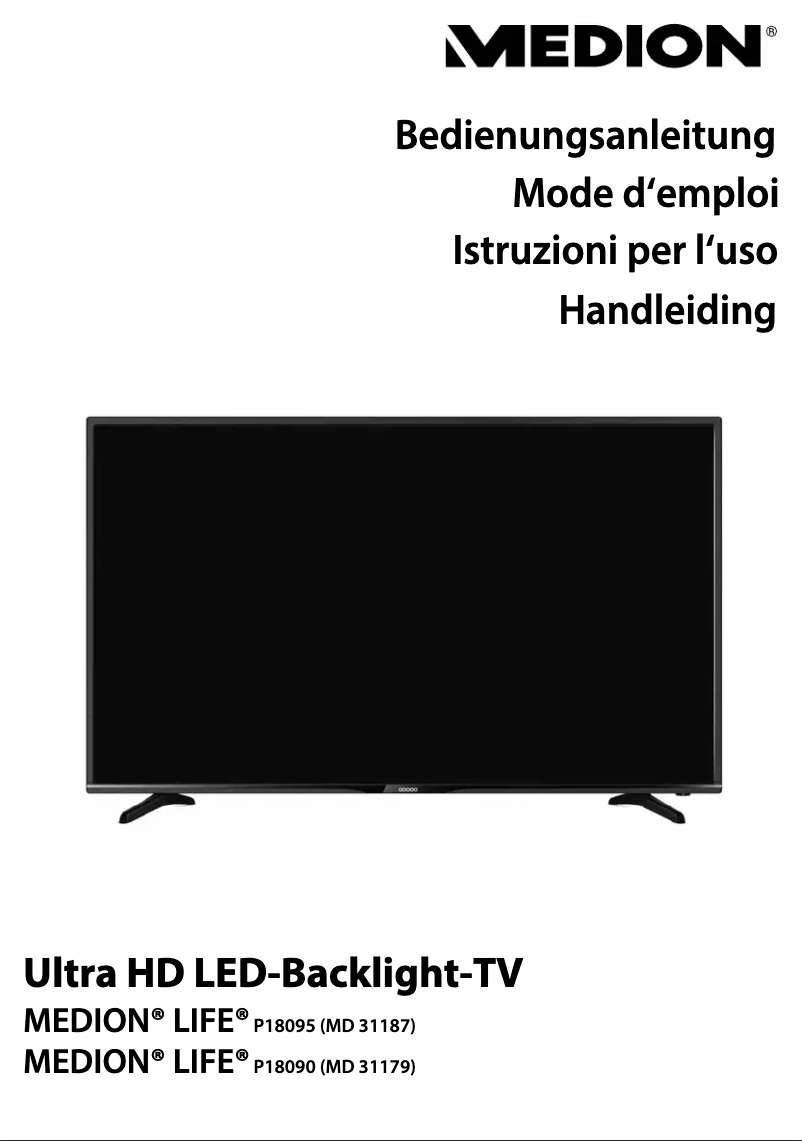 Page 1 de la notice Manuel utilisateur Medion LIFE P18095 (MD 31187)