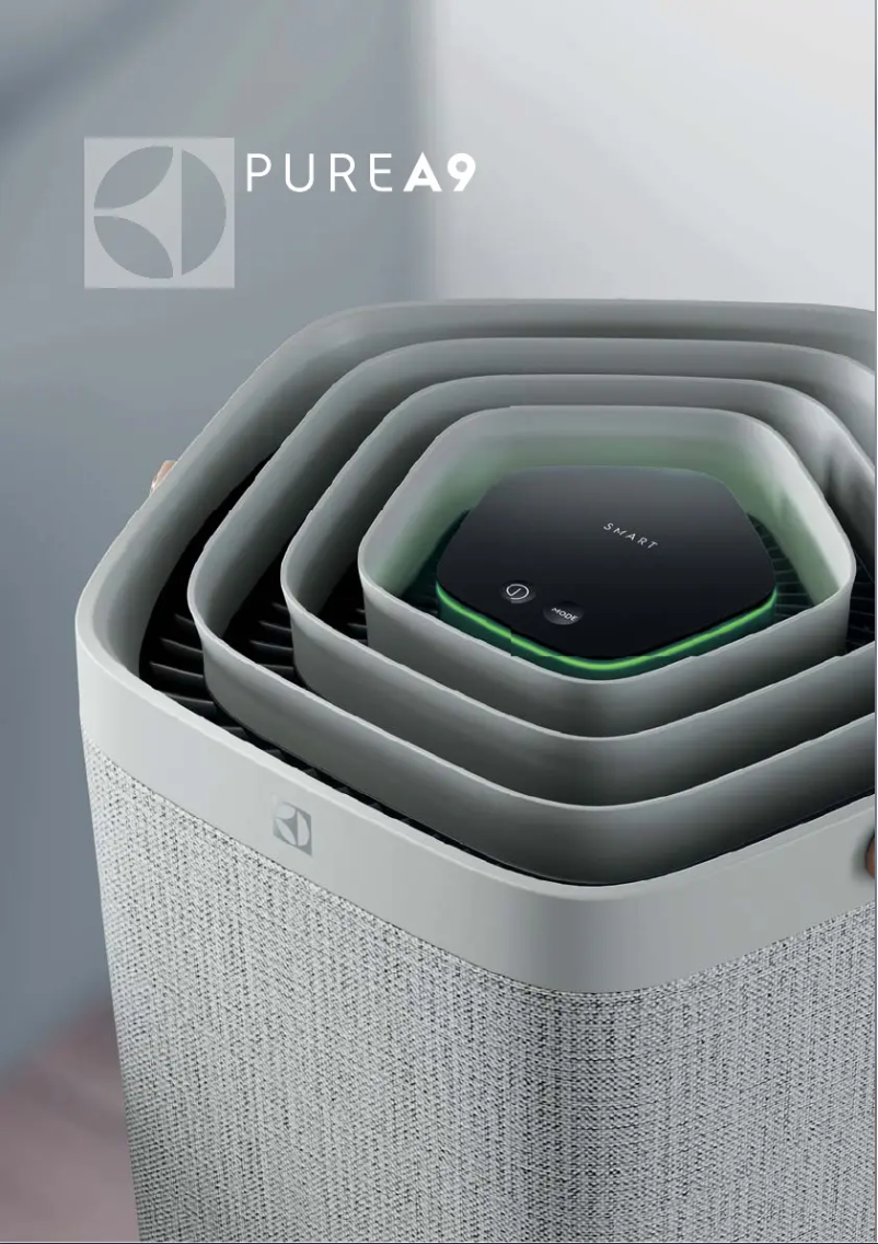 Page 1 of the manual User Manual Electrolux Pure A9 PA91-405GY