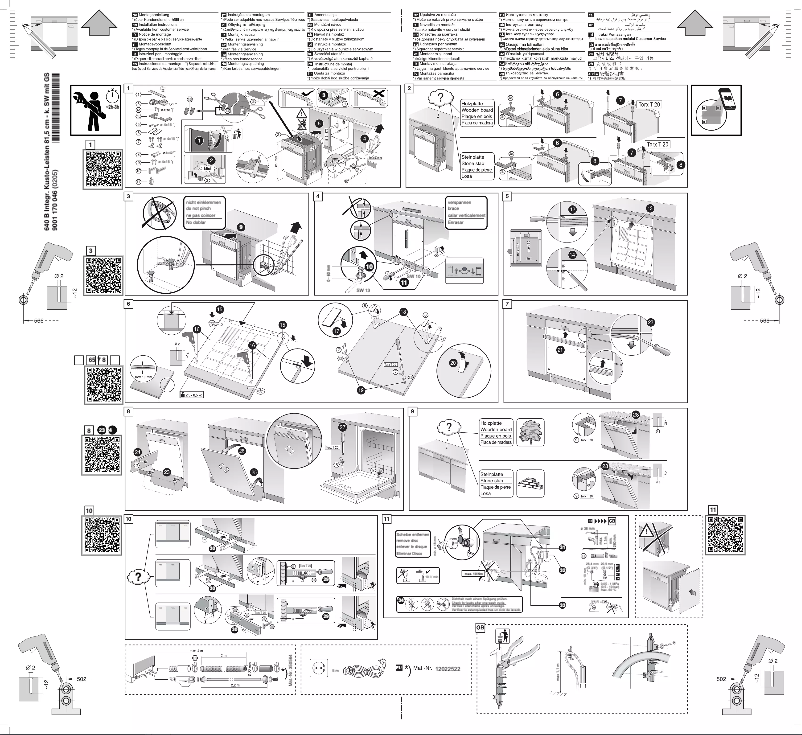 Page 1 de la notice Instructions / montage Junker JS64S00HTE