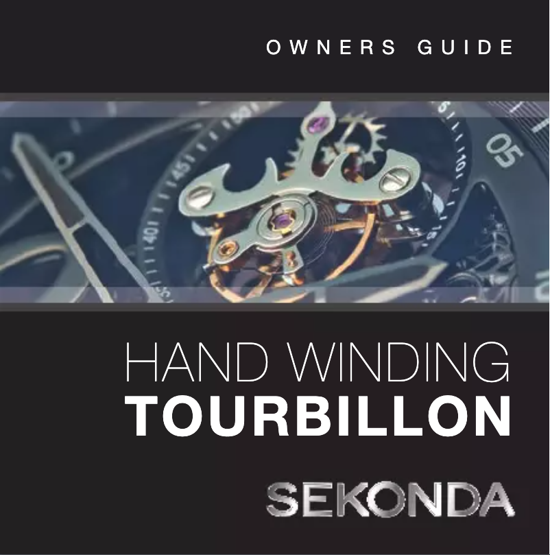 Page 1 de la notice Manuel utilisateur Sekonda Skeleton Tourbillon