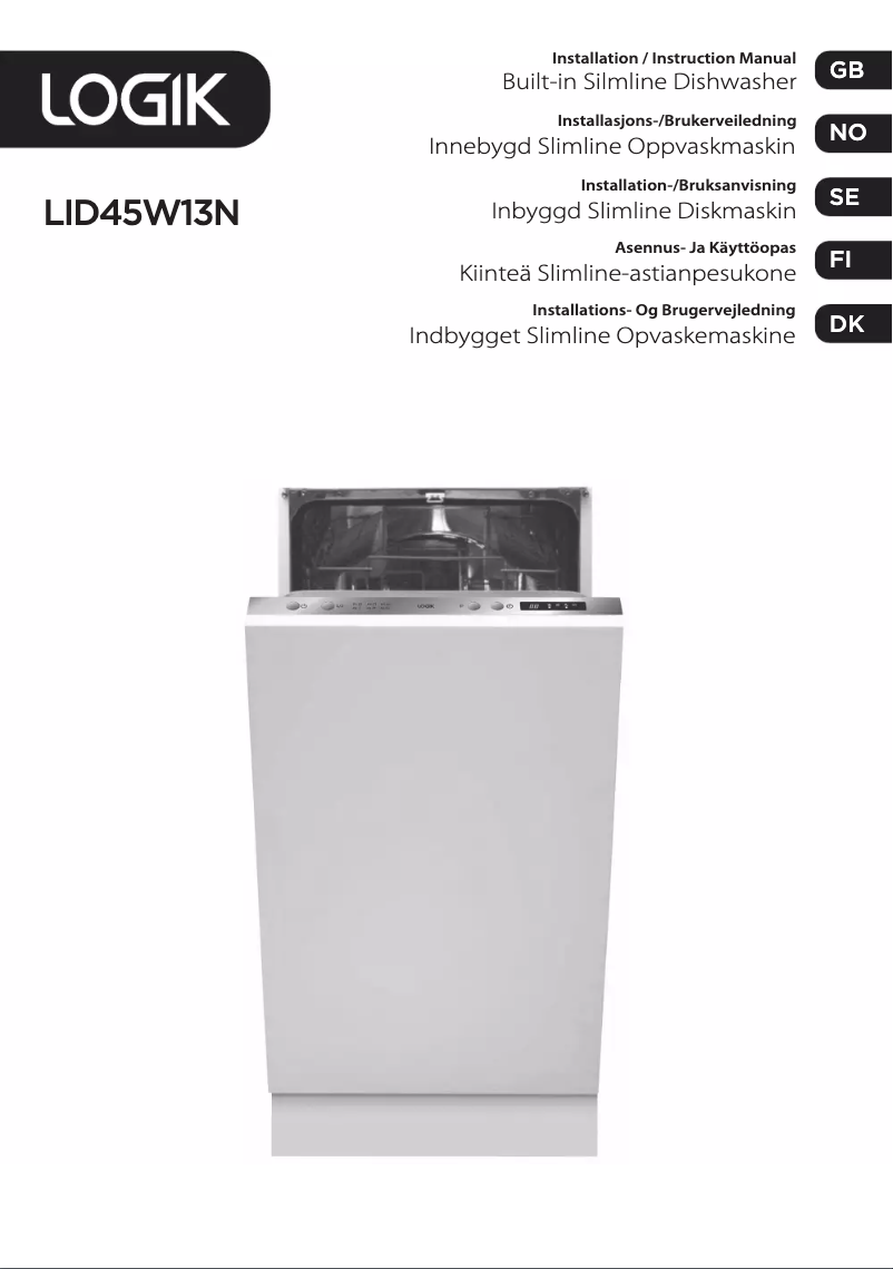 Page 1 of the manual User Manual Logik LID45W13N