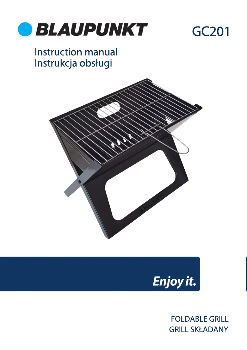 Page 1 of the manual User Manual Blaupunkt GC201