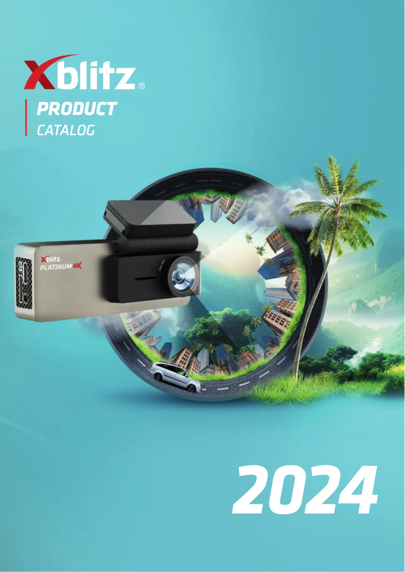 Page 1 de la notice Brochure Xblitz TANGO 4K