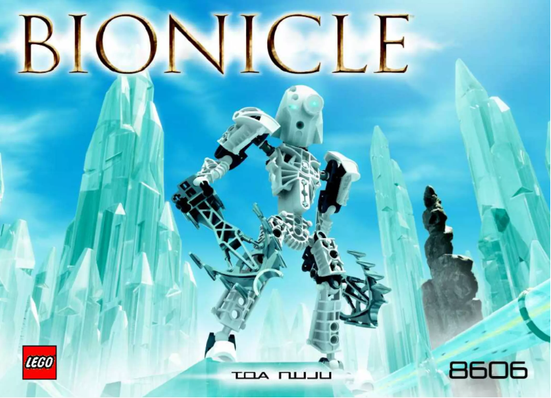Página 1 del manual Manual de usuario Lego Bionicle 8606