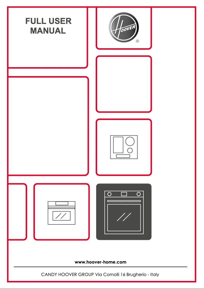 Página 1 del manual Manual de usuario Hoover HO6 CP3T1HTX