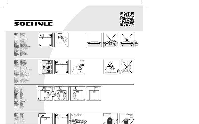 Page 1 de la notice Manuel utilisateur Soehnle Happiness