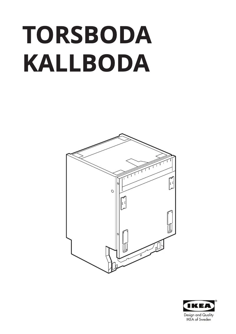 Page 1 de la notice Manuel utilisateur Ikea TORSBODA 605.484.50