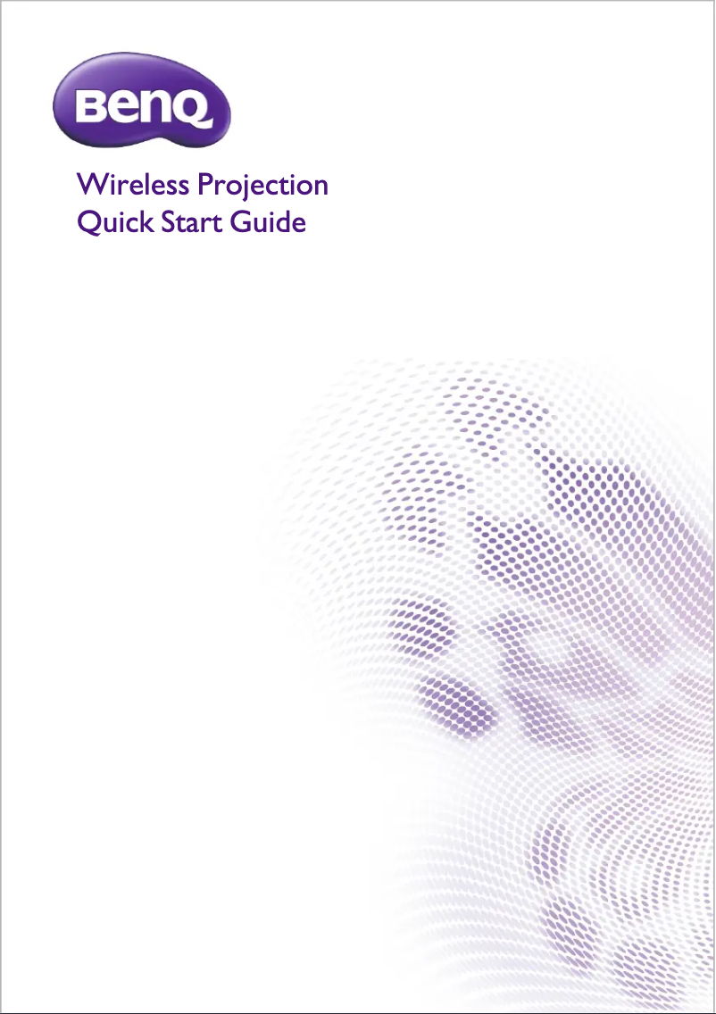 Page 1 de la notice Guide de démarrage rapide BenQ MW665+