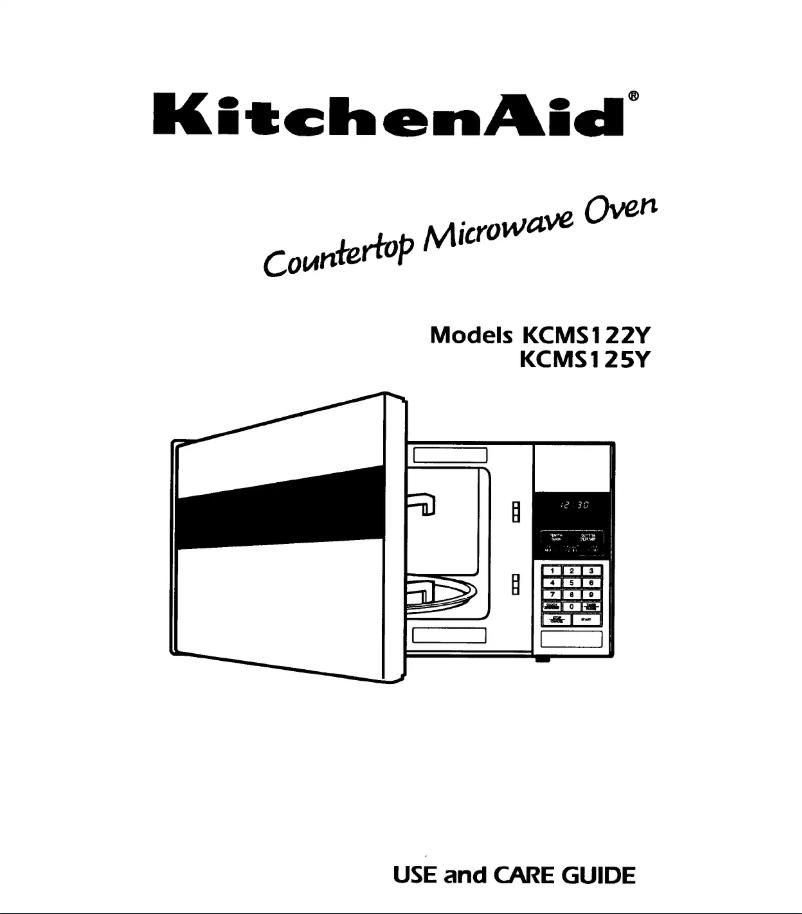 Page 1 de la notice Manuel utilisateur KitchenAid KCMS122YSB0