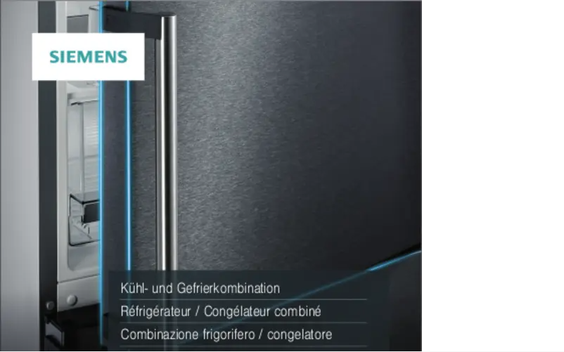 Page 1 de la notice Manuel utilisateur Siemens KG36N2LEB