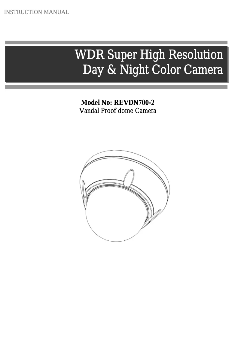 Page 1 de la notice Manuel utilisateur REVO REVDN700-2