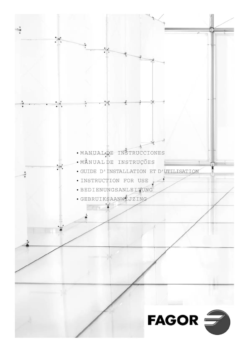 Page 1 de la notice Manuel utilisateur Fagor FFJ1574LX