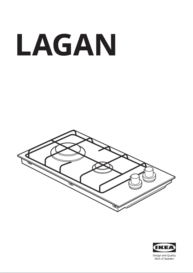 Page 1 de la notice Manuel utilisateur Ikea LAGAN 805.241.13