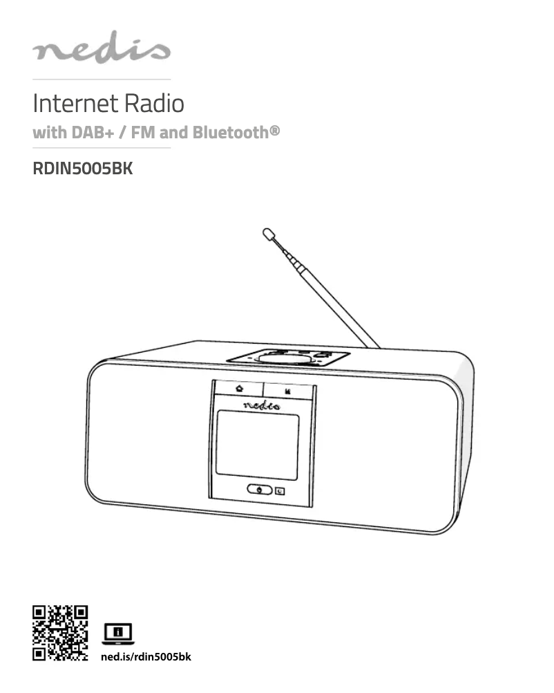 Page 1 de la notice Manuel utilisateur Nedis RDIN5005BK
