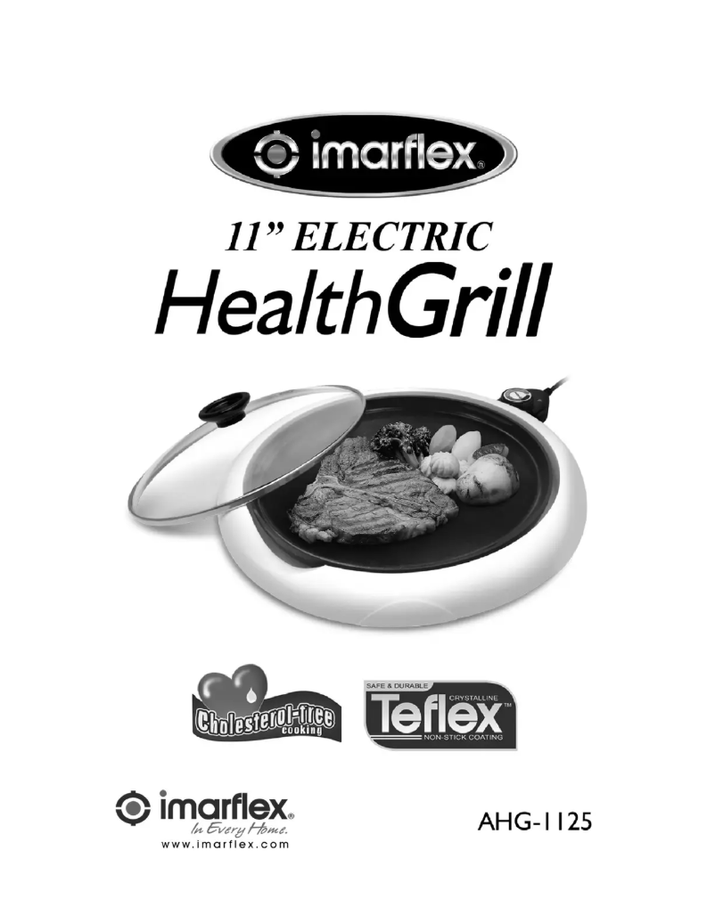 Page 1 de la notice Manuel utilisateur Imarflex AHG-1125