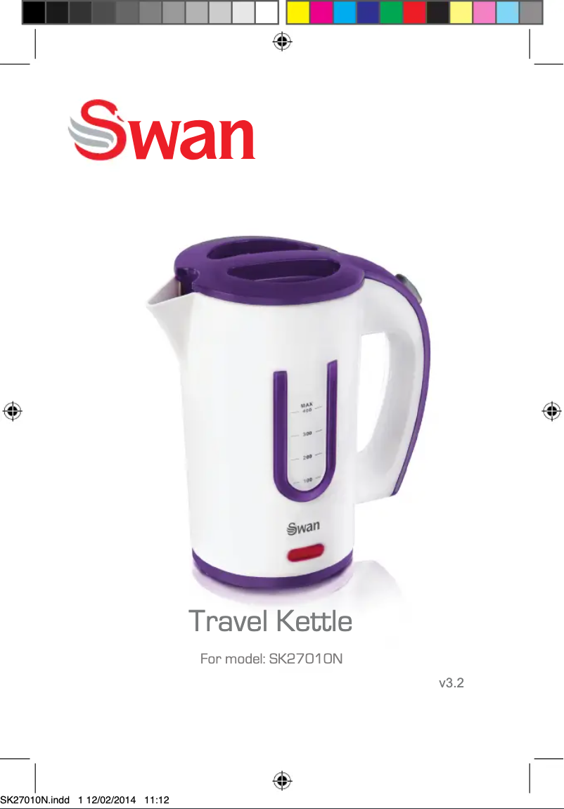 Page 1 de la notice Manuel utilisateur Swan SK27010N