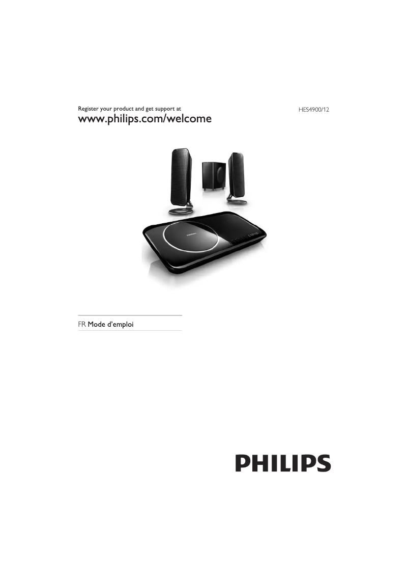Página 1 del manual Manual de usuario Philips HES4900