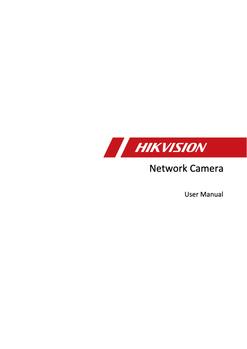 Page 1 de la notice Manuel utilisateur Hikvision DS-2XE6885G0-LZ
