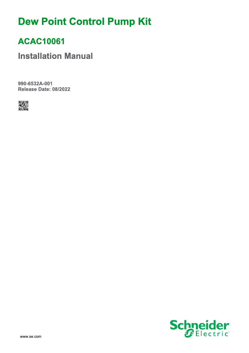 Page 1 de la notice Manuel utilisateur APC ACAC10061